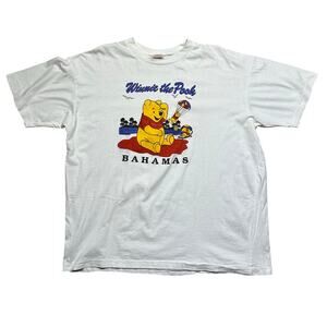 Vintage 90s Winnie The Pooh Bahamas Graphic T-Shirt 2XL